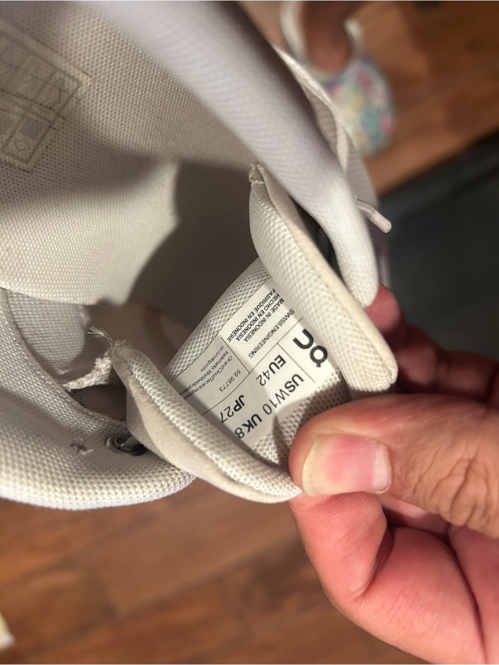 On cloud Running Women's Cloudsurfer Athletic Shoes in Light Beige - Picture 10 of 10
